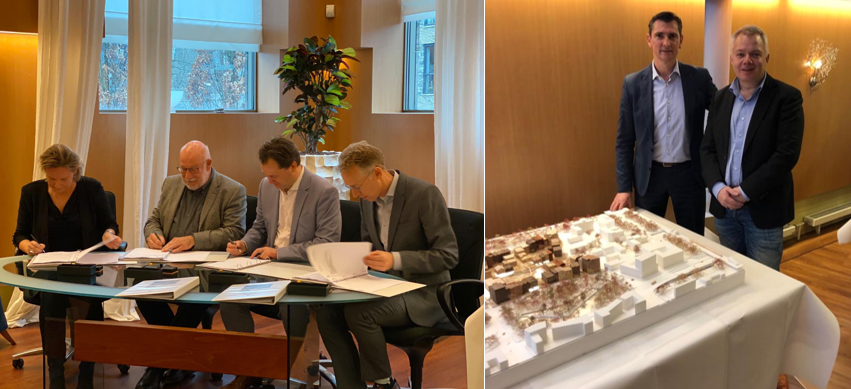 InkoopRIJK's tweet photo. De #GemeenteDiemen heeft de Europese aanbesteding voor gebiedsontwikkeling #HollandParkWest gegund aan de ontwikkelcombinatie #Xplore, bestaande uit Bouwfonds Property Development (BPD) en Dura Vermeer. Op 20 december jl zijn de contracten getekend.
https://t.co/eRRHVN2s7L https://t.co/arbDr0jcr3