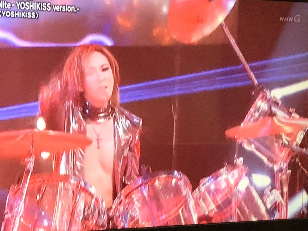 鬼屍 柚空 ユズ Yoshikiさんのドラムかっこいい 惚れ惚れするよねぇー Yoshikiss Yoshiki Kiss ドラム