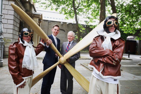 AranConnemara's tweet photo. Look back: 10 photos from ‘ Alcock and Brown 100 ‘ the Centenary in June 2019 in #Connemara of the 1st non stop transatlantic flight by Alcock and Brown #alcockandbrown100 #marconi #WildAtlanticWay #aranconnemara #marconialcockandbrown #alcockandbrown https://t.co/TVabMzSJXI