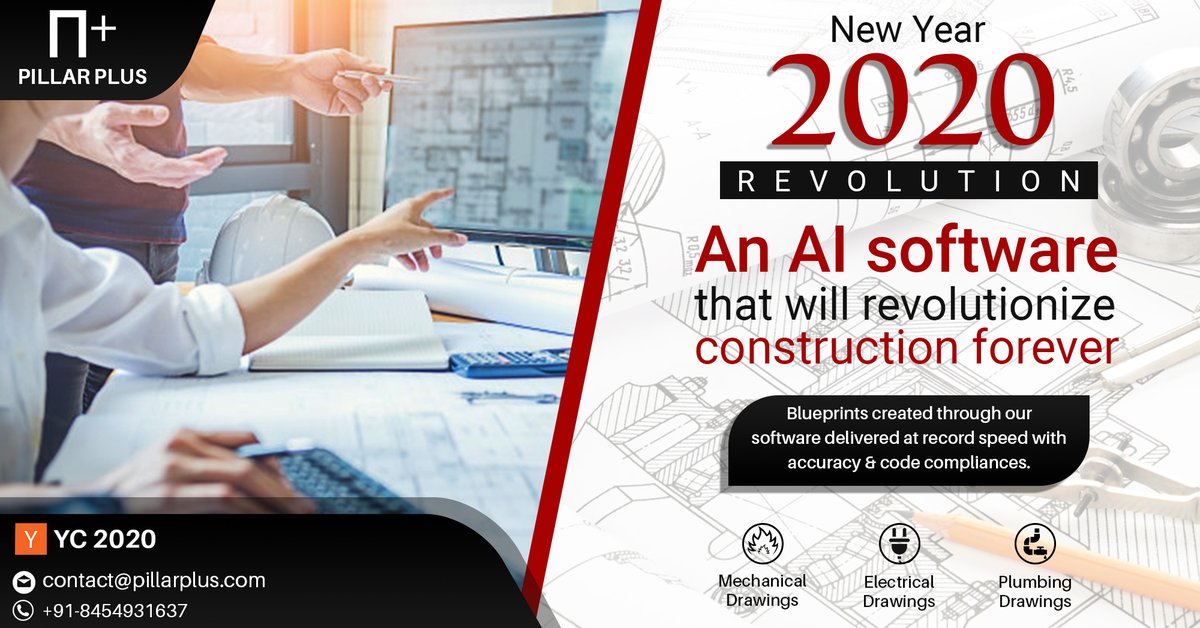 pillarplushq's tweet photo. A new revolution unveiling in 2020. Technology upgrades construction. Automate your blueprints with Pillar Plus.
For more details visit our website https://t.co/BW1GgGvPot
#pillarplus https://t.co/Rqsfy5dvtE