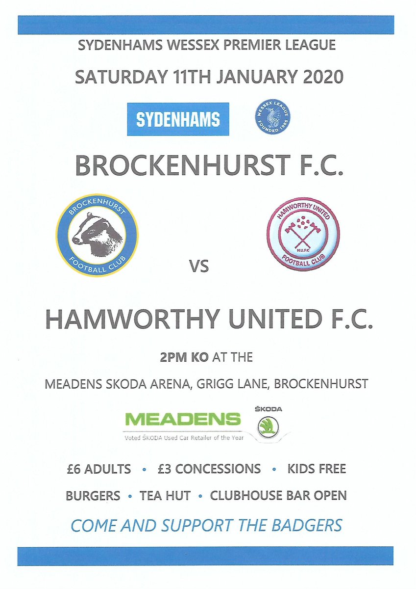 Brockenhurst FC tweet media