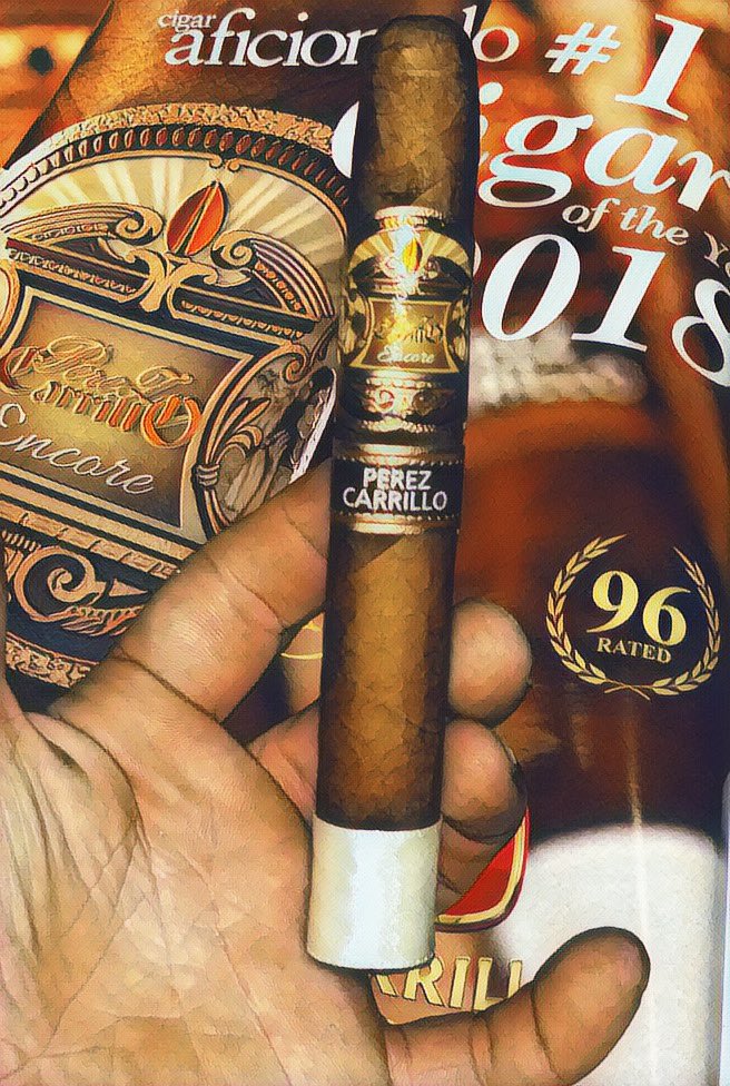 7Cigar's tweet photo. Last Day of the #Decade Decided to kick off my #countdown wit @CigarAficMag’s 2018 #1 #COTY @EPCarrillo #Encore What will your first Stick of the day be? #FirstOnTheLast What will be the First cigar you enjoy in 2020? #FirstontheFirst What new cigar/brand will you try #New4TheNew https://t.co/GbK6i3JgW0