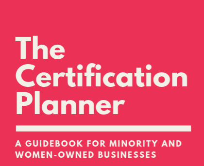 RedacreSolution's tweet photo. Do you want to get certified in 2020? RT and DM your email address for a free e-version of the #certificationplanner #supplierdiversity
#mbe
#certifiedmbe
#wbe
#certifiedwbe
#dbe
#smallbusiness
#sbe
#diversity
#diversesuppliers
#diversebusinesses
#minorityowned
#planner https://t.co/gmq5eDtZ84
