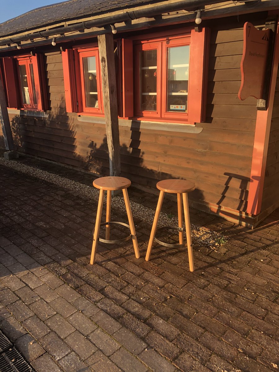 Stablefurniture's tweet photo. The final Stable bar stools of 2019 basking in the winter sun prior to collection!
https://t.co/PpJfvNFGCw
#oak #oakandsteel #barstool #stool #stablestool https://t.co/OfaqPOhk1Y