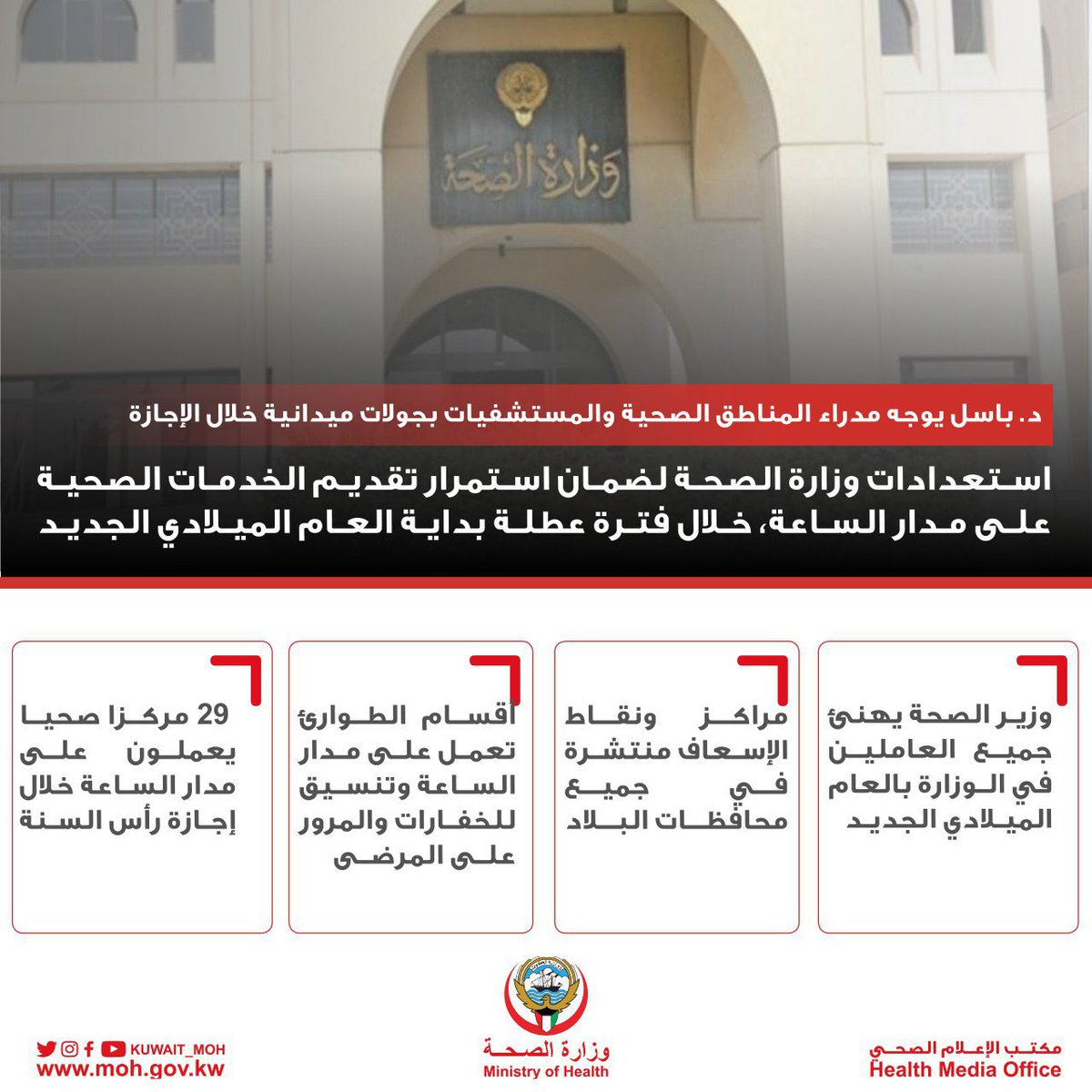 تفاصيل الخبر وزارة الصحة