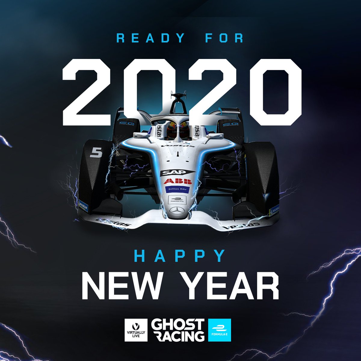 ghostracingfe's tweet photo. Wishing you all an electric year ahead ⚡
Let's take more care of our planet in 2020 🍀 

#newyear2020 #sustainability #gogreenorgohome #ecofriendly #eco #electricracing #environment #environmentallyfriendly #ABBFormulaE #happynewyear2020 https://t.co/OsZcRhi42h
