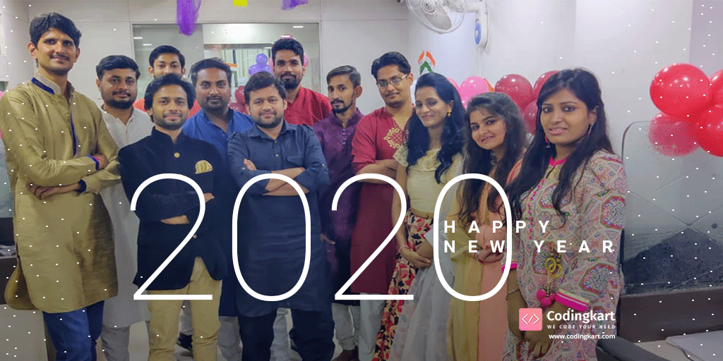 Codingkart1's tweet image. From the entire Codingkart IT Solution family, we wish you all a very Happy New Year. One filled with success, happiness, and love..!!

We thank all who supported us in 2019 &amp;amp; are looking forward to exceeding your expectations in 2020! 

Wish you a very #HappyNewYear2020 ..!!