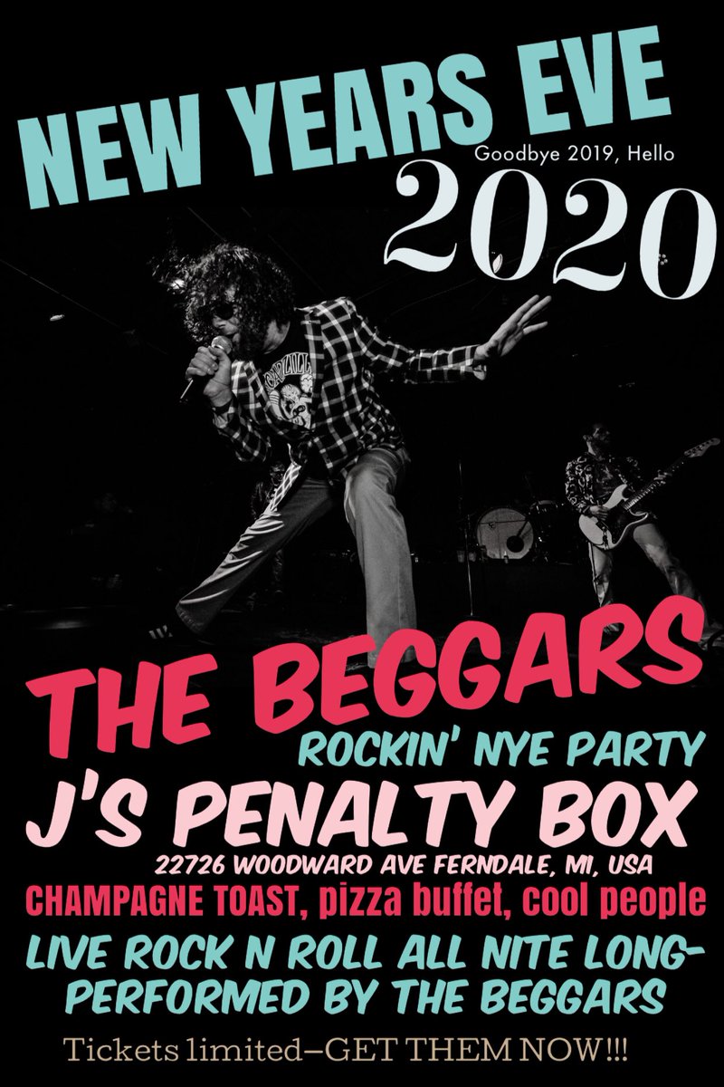 BeggarsRock's tweet photo. 2-NITE Wee Rock @j_penalty for our annual NYE celebration.  #NYE2020 #nyeparty #thebeggars #stinkslikerocknroll https://t.co/QIutd1GMMy