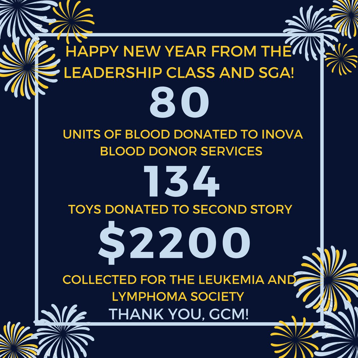 GCMSGA's tweet image. Looking forward to doing more good with and for the Marshall community in 2020.