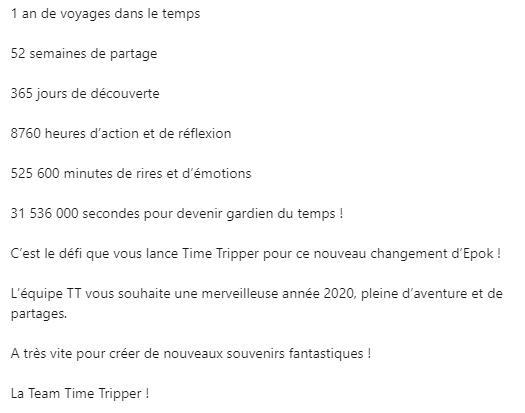 #Reveillon2020 #Timetripper #BonneAnnee2020 #BonneAnnee #2020