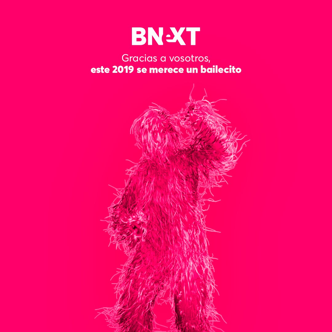 yourbnext's tweet photo. Con un 2019 tan increíble, ¡2020 promete!

Sobre todo si lo compartimos con todos vosotros ❤️❤️

¡Un millón de gracias, #bnexters!

#FelizAñoNuevo https://t.co/Z4Oc9i3MSo
