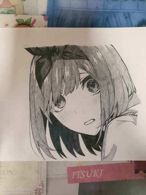 #自分が選ぶ今年の4枚 
今年は五等分の花嫁に出会ってたくさん五等分描いたなぁ(*'ω`*) 
