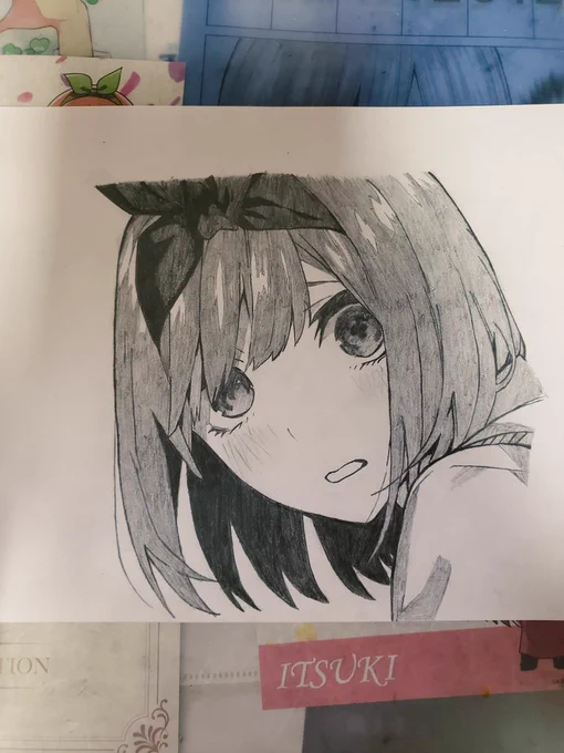 #自分が選ぶ今年の4枚 
今年は五等分の花嫁に出会ってたくさん五等分描いたなぁ(*'ω`*) 