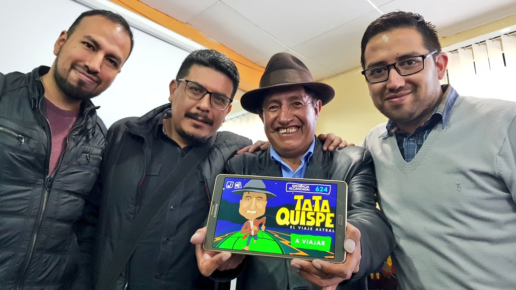 TataQuispe's tweet photo. #TataQuispe:
Me habían hecho un jueguito hermanos, los amigos de @vrealitybolivia crearon el juego "#ViajeAncestral"
Con mi coquita vuelo y y tengo poderes 🤣
Vean hermano y me dicen comentarios para que lo mejoren
https://t.co/8CF09N4yKC https://t.co/S8chtnvHvq