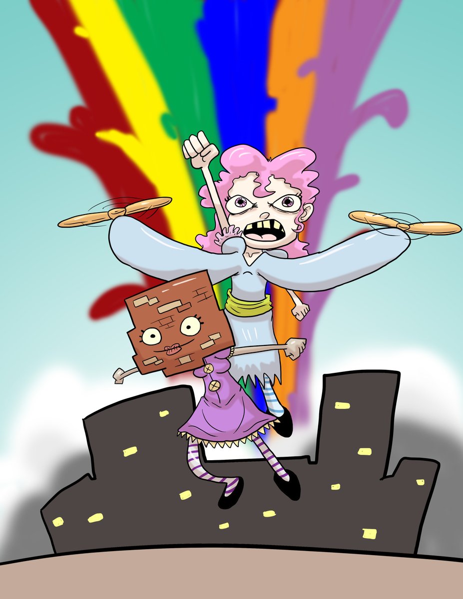 Anarkyink's tweet photo. Some more #Pigstand cartoons before the decade ends :D https://t.co/tCEHtSO7pV