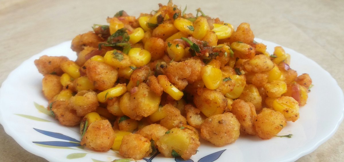 Recipe name : Barbeque Nation Style Crispy Corn Fry 
#BarbequeNation #Barbeque #recipe #Corn #CornFry #style #crispy #fry #calories #Tomatosauce #tasty #mystyle #yummy #Tiffin #Veg #Chaat 
Recipe link : youtu.be/w6wJ4PAW27I