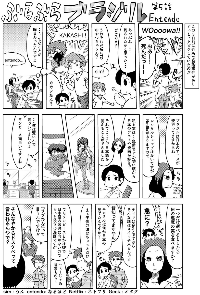 ブラジル日記5 #ぶらぶらブラジル 