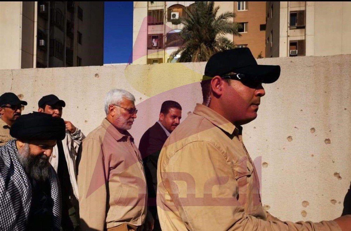 The men in these photos control the largest bloc in Iraq’s government - they are tied to Tehran - they are the leaders of designated terrorist orgs - they are more powerful than the Iraqi gov - they are the Iraqi government.

This is a takeover of Baghdad disguised as a protest.