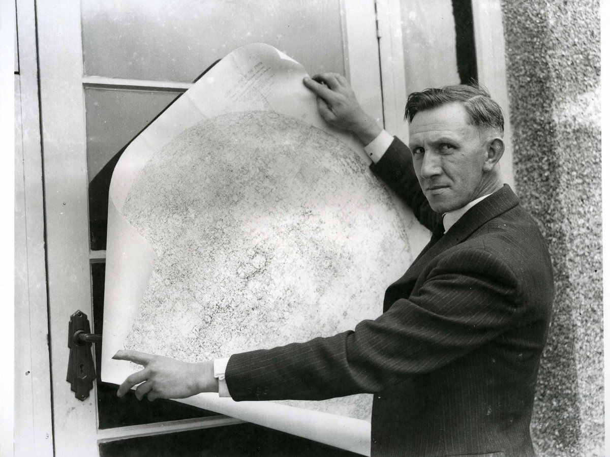 H. Percy Wilkins, Moon mappist from Barnehurst in 1938