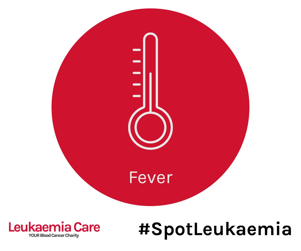LeukaemiaCareUK's tweet photo. Fever or night sweats are the 3rd most common symptom experienced by #leukaemia patients. If you have a fever, or you're waking up drenched in sweat, make sure you see your GP > https://t.co/ZEfYPunysb #SpotLeukaemia #LC50 https://t.co/gJoksM7dF7