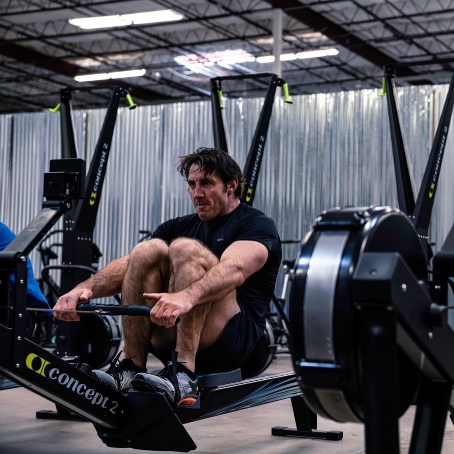TimKennedyMMA's tweet image. Max effort, type 2 muscle development training day. Workout of the day:
Row 100m (for time)
4 min recovery 
X3
20 burpees (for time)
4 min recovery 
X3
100m Ski (for time)
4 min recovery
X3
My times are in picture 4. 
#kiss #keepitsimplestupid #training #speed #power #strength