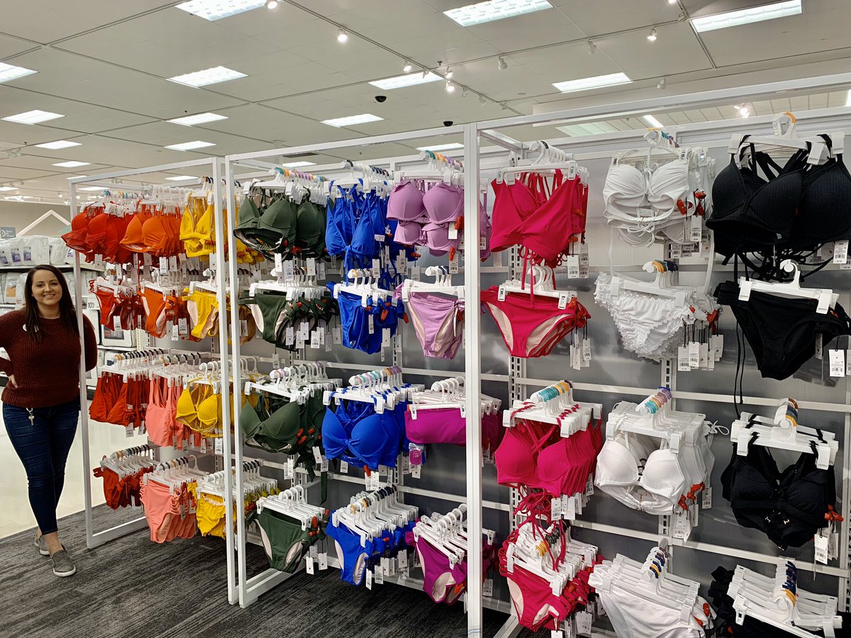 DrzymalaStephen's tweet image. Always ready for #beach at your #ClearwaterTarget #beachseason 👙 #swimwear #swimsuits ... Style TL Emily and our new consultant Maria did an amazing job setting our swim floor pad! @Cynthiagallo7 @VisualMiami @CCasarez1 @aldenkooken ☀️