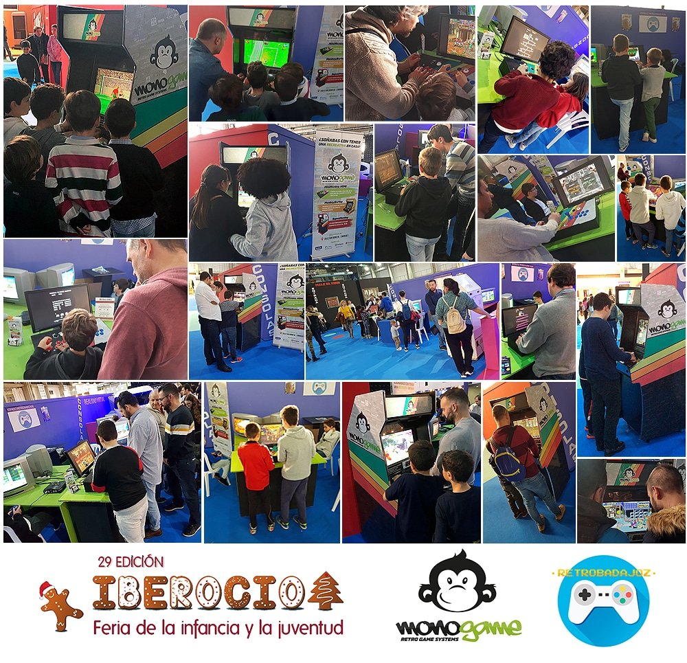 MonoGame_arcade's tweet photo. Desde #monogame_arcade
queremos agradecer a todos los monogamers que habéis disfrutado con nosotros en esta edición de IBEROCIO 2019 y en especial a nuestro amigo Dani de #retrobadajoz
por su gran apoyo y ayuda. ¡¡Que este sea un año de grandes retrovicios monogamers!!
🐵🐵🐵 https://t.co/6KeBbAIZjd