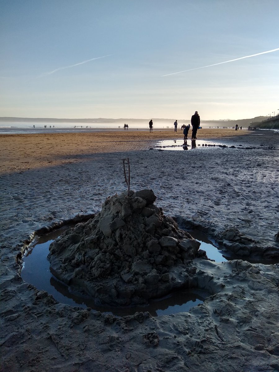 FileyFlat1's tweet image. Amazing sunlight on #Filey beach this New Year's Eve