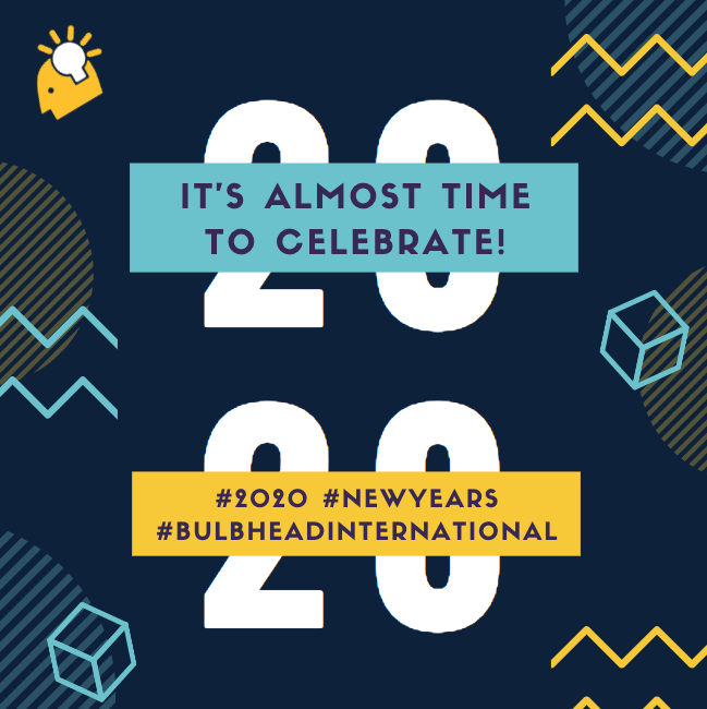It's almost time to celebrate! 
#newyearseve #nye #newyear #2020 #newyears #party #happynewyear #celebration #brightideas #bulbhead #bulbheadinternational