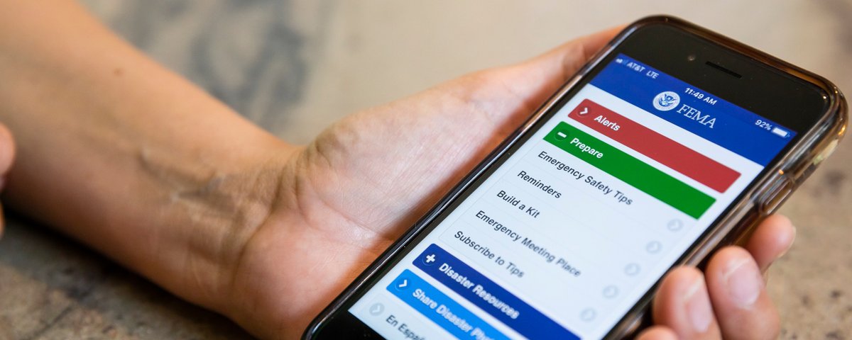 PrepImpact's tweet photo. Did you know there is an easy-to-use app to help you prepare? You can receive real-time alerts from the @NWS, learn safety tips for over 20 types of disasters, locate open emergency shelters in your area and share alerts easily! https://t.co/Fu3tii5mVV @FEMA #PHEPprogram https://t.co/exEHRcktMK