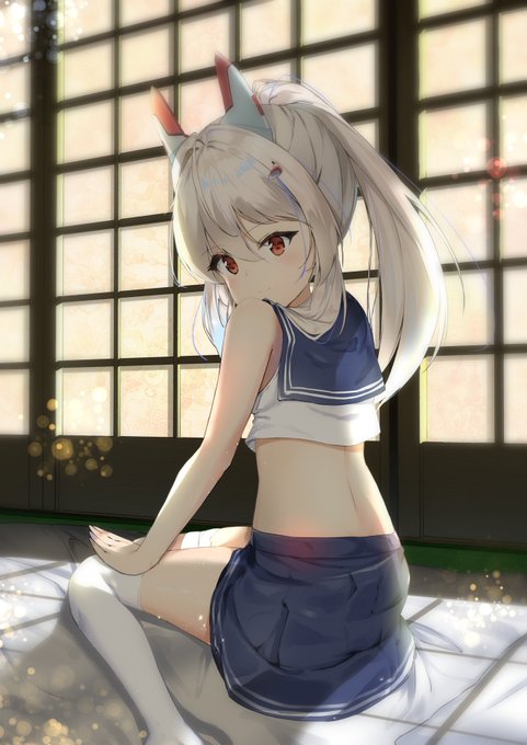 #アズールレーン
こちら描き納め綾波になりまぁす!! 