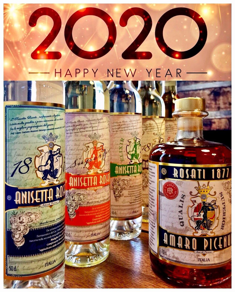 MarilenaRosatiF's tweet photo. ⚜BONNE ANNÉE 2020 ⚜
#AnisettaRosati1877 #AnisettaRosati #Anisette #AmaroRosati #Anisetta #Rosati1877 #AmaroPicenum #PicenumQualisSuperior #AscoliPiceno #RosatiAnisette #CocktailOfTheDay
#AmaroPicenumQualisSuperior #AnisettaRosatiElixirImperiale #AnisettaRosatiElixirTresSec https://t.co/Iyz0RXcke6