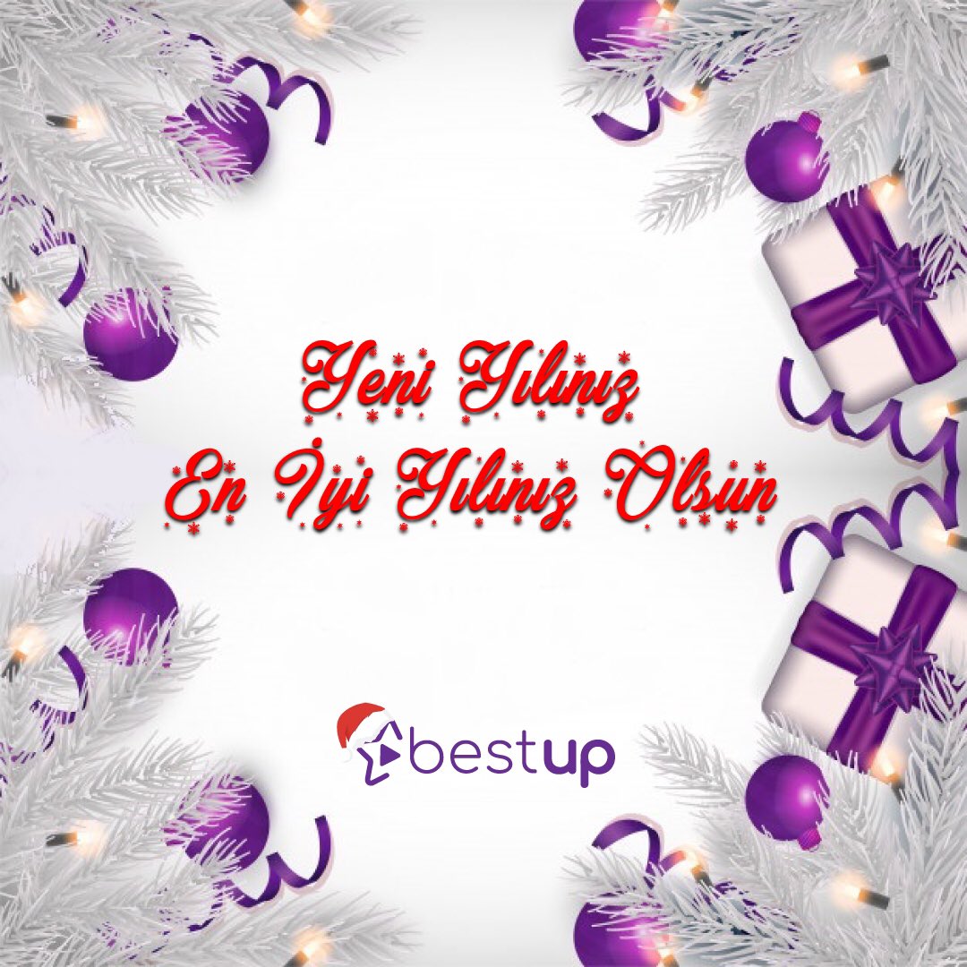 bestupapp's tweet photo. Bu yıl, en iyi yılınız olsun. Yeni yılınız kutlu olsun 🎄🎉 #bestup #yeniyıl2020 https://t.co/VPO7T4r9yu
