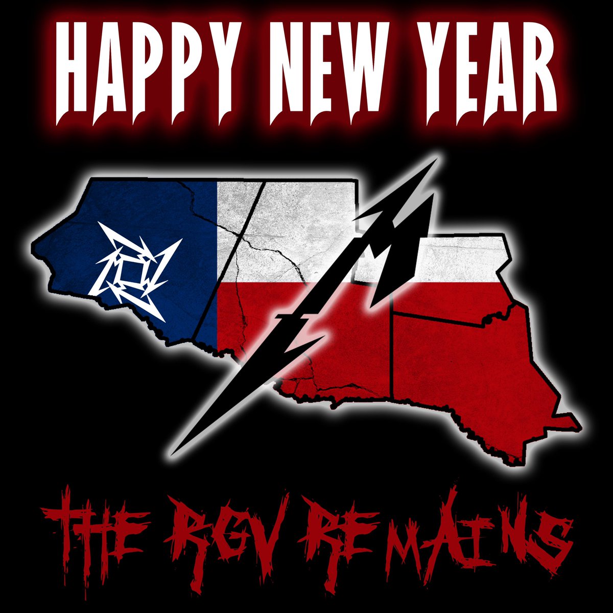 TheRGVRemains's tweet photo. Happy New Year MetallicA Family!!! See you all in 2020!!🤘🎉 #happynewyear #2020 #Metallica #TheRGVRemains #MetallicaFamily #MFF #MetClub #metallicachapter #RioGrandeValley #RGV #SouthTexas https://t.co/INbECO84oQ