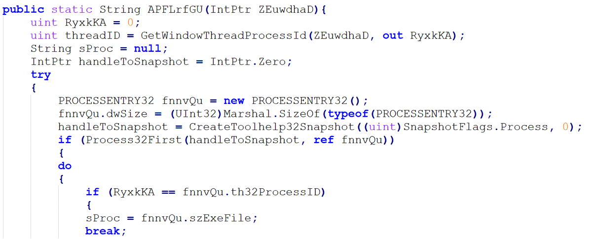 F5Labs's tweet photo. Recent #RETEFE samples we analyzed contain embedded, obfuscated JavaScript code, which uses tricks like utilizing "https://t.co/olknLz3Lgx" to generate attacks. RETEFE obtains a list of running processes to simulate a user clicking “Yes” on a certificate warning dialog box. https://t.co/9nMHW2po8C