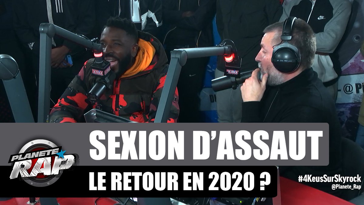 Planete_Rap's tweet photo. 😮 Le retour de la @sexiondassaut pour 2020 ? @dawala s'exprime ! #PlanèteRap
💥 #4KeusSurSkyrock

👉 https://t.co/9TVdTcQWaj https://t.co/uAFeBc592g