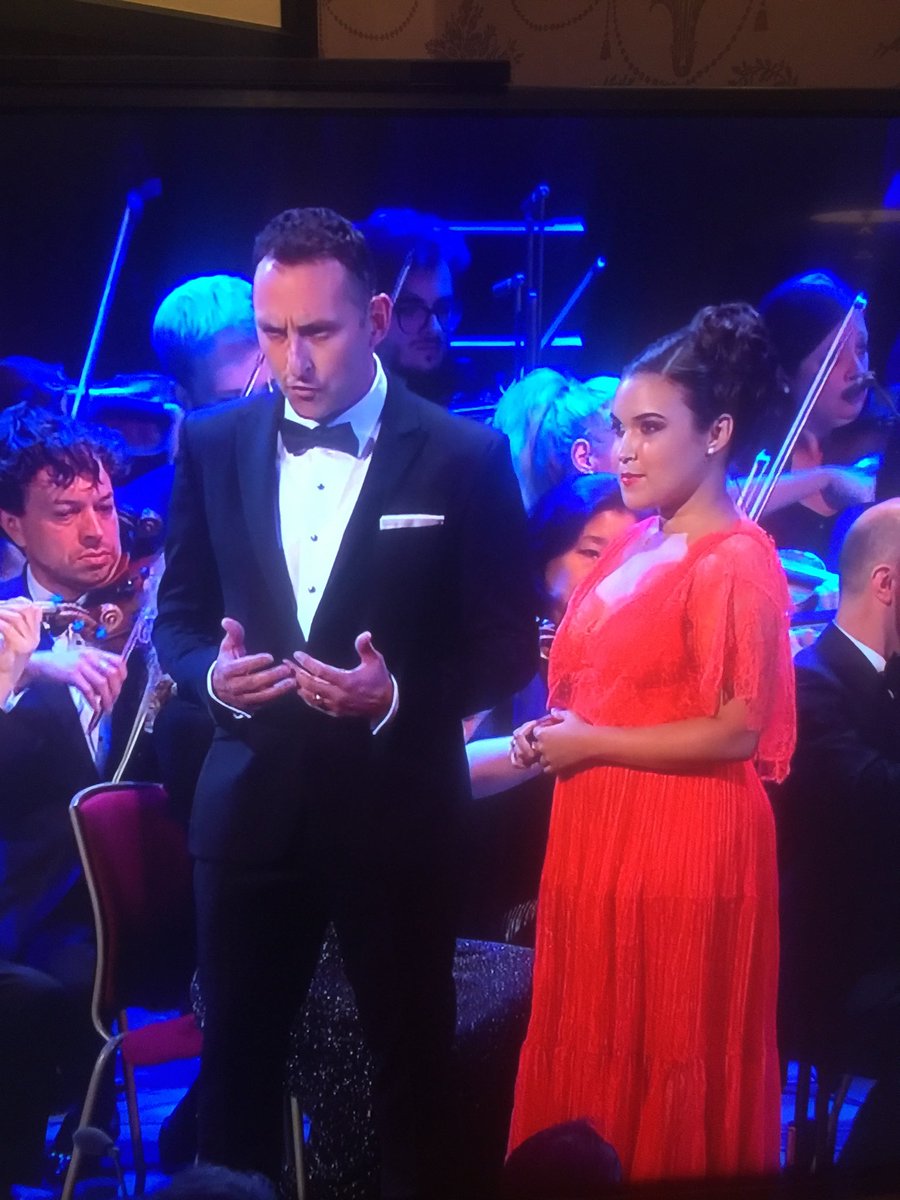 CumbrianNicola's tweet photo. My #NewYearsEve is complete! #MatthewFord singing The Desert Song by #SigmundRomberg with #JohnWilson orchestra.  Too beautiful. https://t.co/AvbFy8T7DO