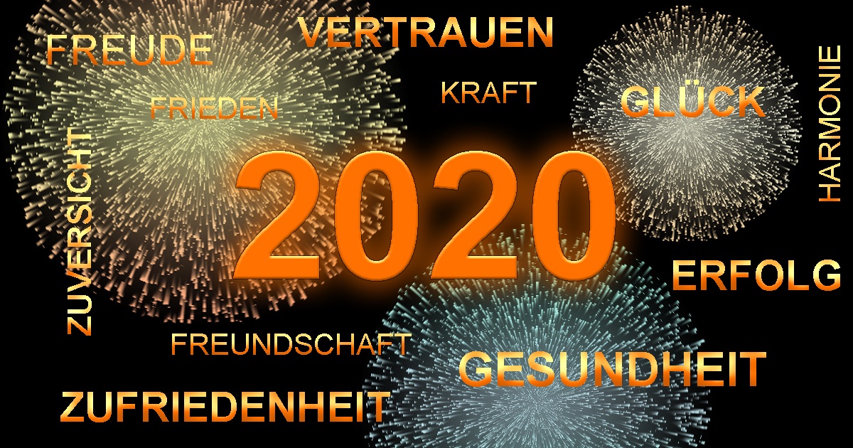 Wir wünschen Ihnen einen guten Rutsch und ein erfolgreiches Jahr 2020  🎉