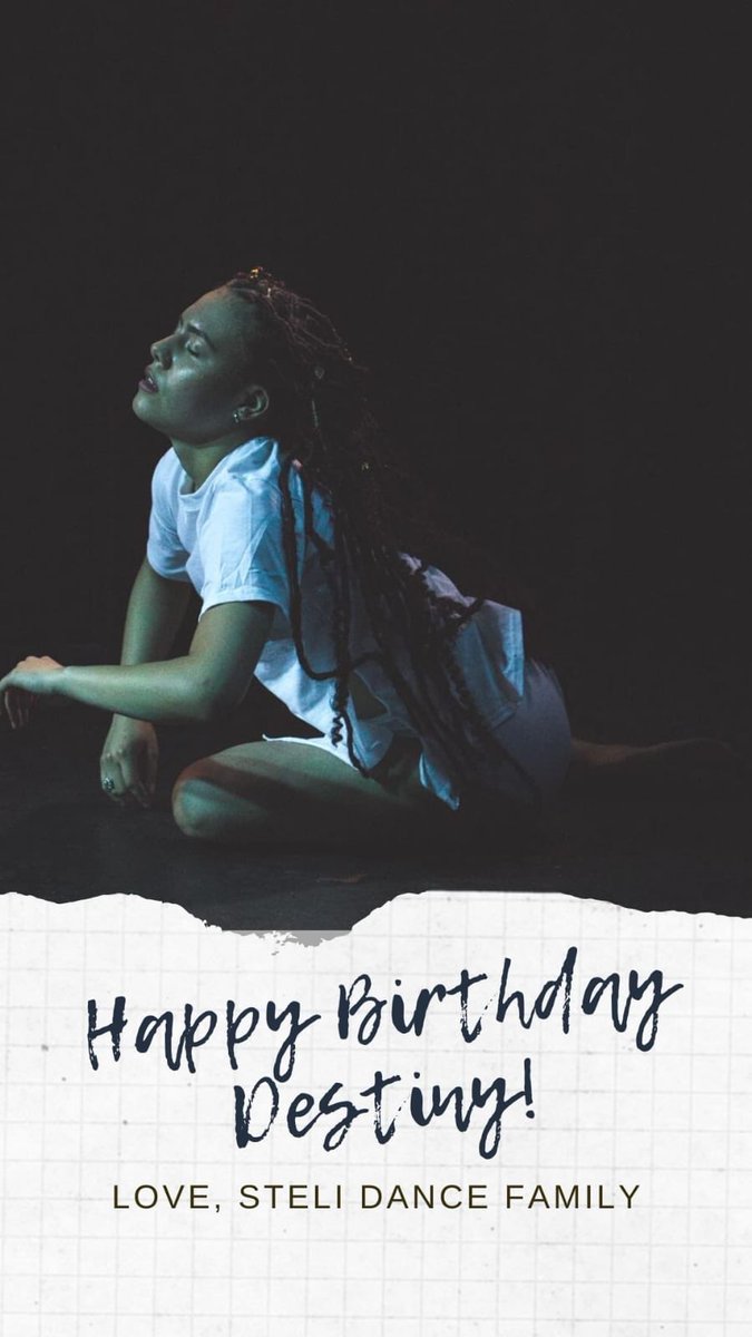DanceSteli's tweet photo. Before the New Year rolls in, one last #happybirthday to close off 2019 

Happy Birthday Destiny Pino!!! https://t.co/KjUT0zRgNj