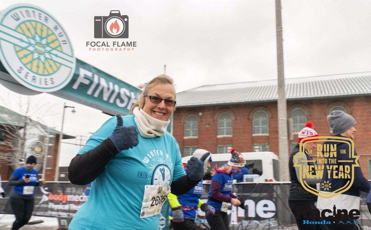 focalflame's tweet photo. There were smiles by the miles at the Run Into the New Year presented by Racine Honda 5K &amp; 10K! Way to go, everyone!! @RaceDayEvents 

© 2019 Focal Flame Photography | Photo credits: Clint Thayer https://t.co/Qn1nSF2AE8