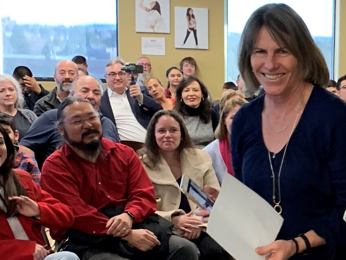 Kathy, who became a #NewUSCitizen <a href="/USCIS/">USCIS</a>, will celebrate a #HappyNewYear in Fort Collins, #Colorado with her U.S. family from Iowa, Arizona and Colorado. Her #NewYearResolution is to be grateful every day.