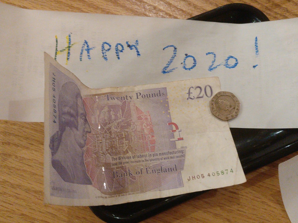 cornerpirate's tweet photo. I used to work behind bars (not in jails) on Christmas/Hogmany. It was great and atrocious in equal measures. 

Had a nice time out so #2020tip. I liked the tips but preferred the compliments for good service. Consider sincerely thanking the folks doing a great job in 2020! https://t.co/oIFqmUXllk