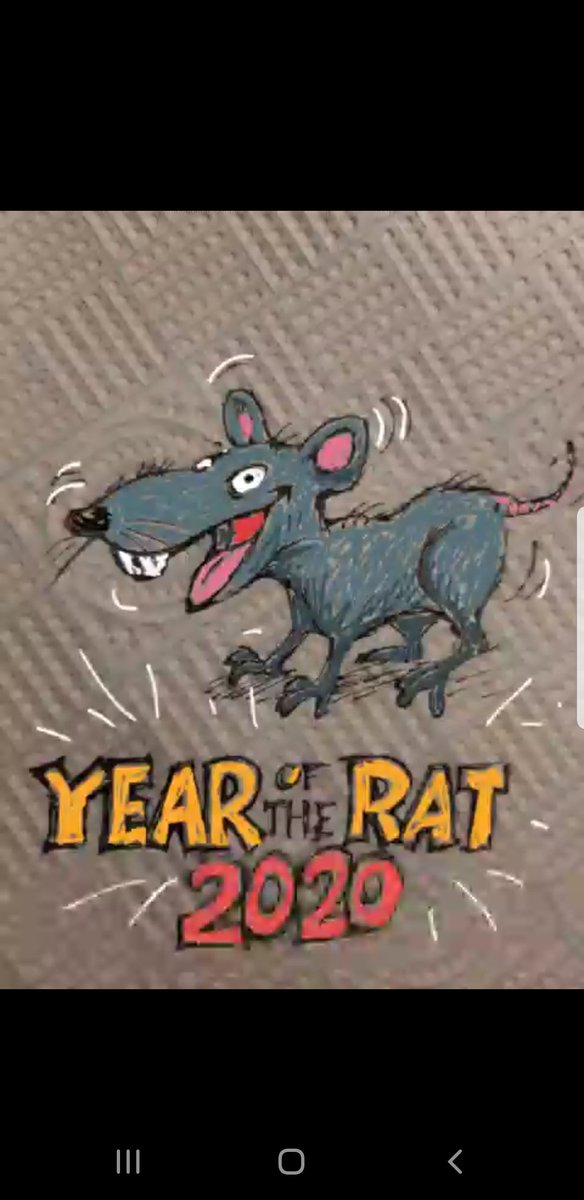 DR2g2's tweet photo. Ratty New Year. The year of the Rat 2020. #HappyNewYear https://t.co/H6n3URPyPG