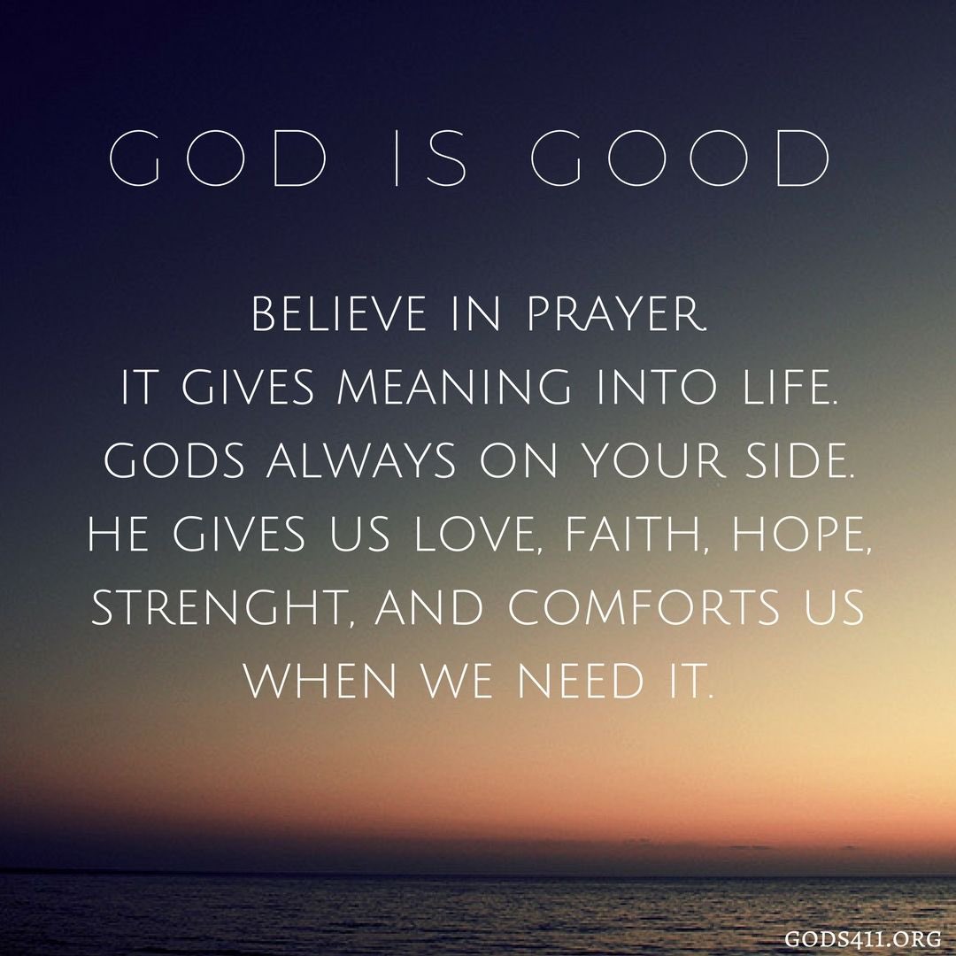 Always believe in the power of prayer! 🙏🏻✝️

 #BelieveInPrayer #TrustInGod #NewYearsEve