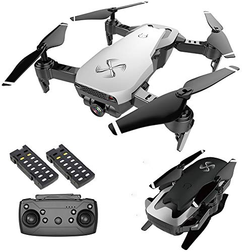AllActionCamera's tweet image. is.gd/NuySdh - Drone X Pro AIR 1080P HD Dual Camera Quadcopter with Follow Me Real-Time Transmission Gesture Control Optical Flow Positioning and 2pcs Batteries Included (White)