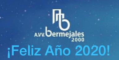 Desde #AVVBermejales2000 os deseamos un #FelizAñoNuevo en #LosBermejales #Bermejales #JuntosSumamosMas #EmpiezaASentir2020