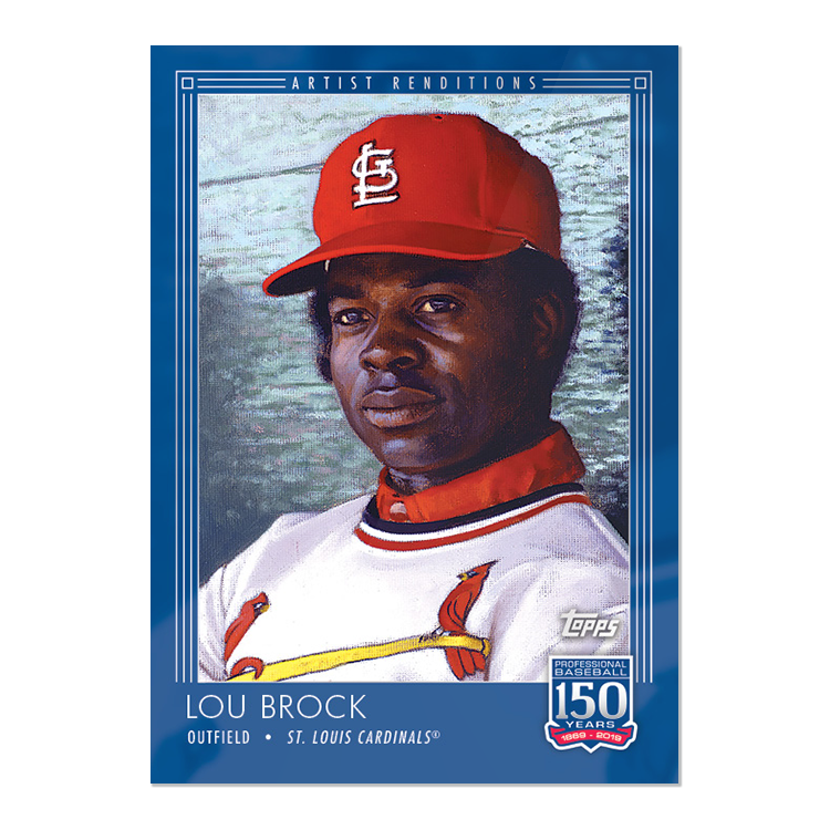 CardboardStats's tweet image. Looks like #150YearsofBaseball is finished as a 1-132 checklist card is included with the set.

#130 Robin Yount, Brewers - Records &amp;amp; Award Winners
#131 Alex Rodriguez, Yankees - Historic Moments
#132 Lou Brock, Cardinals - Artist Renditions

Brock artwork by @GraigKreindler