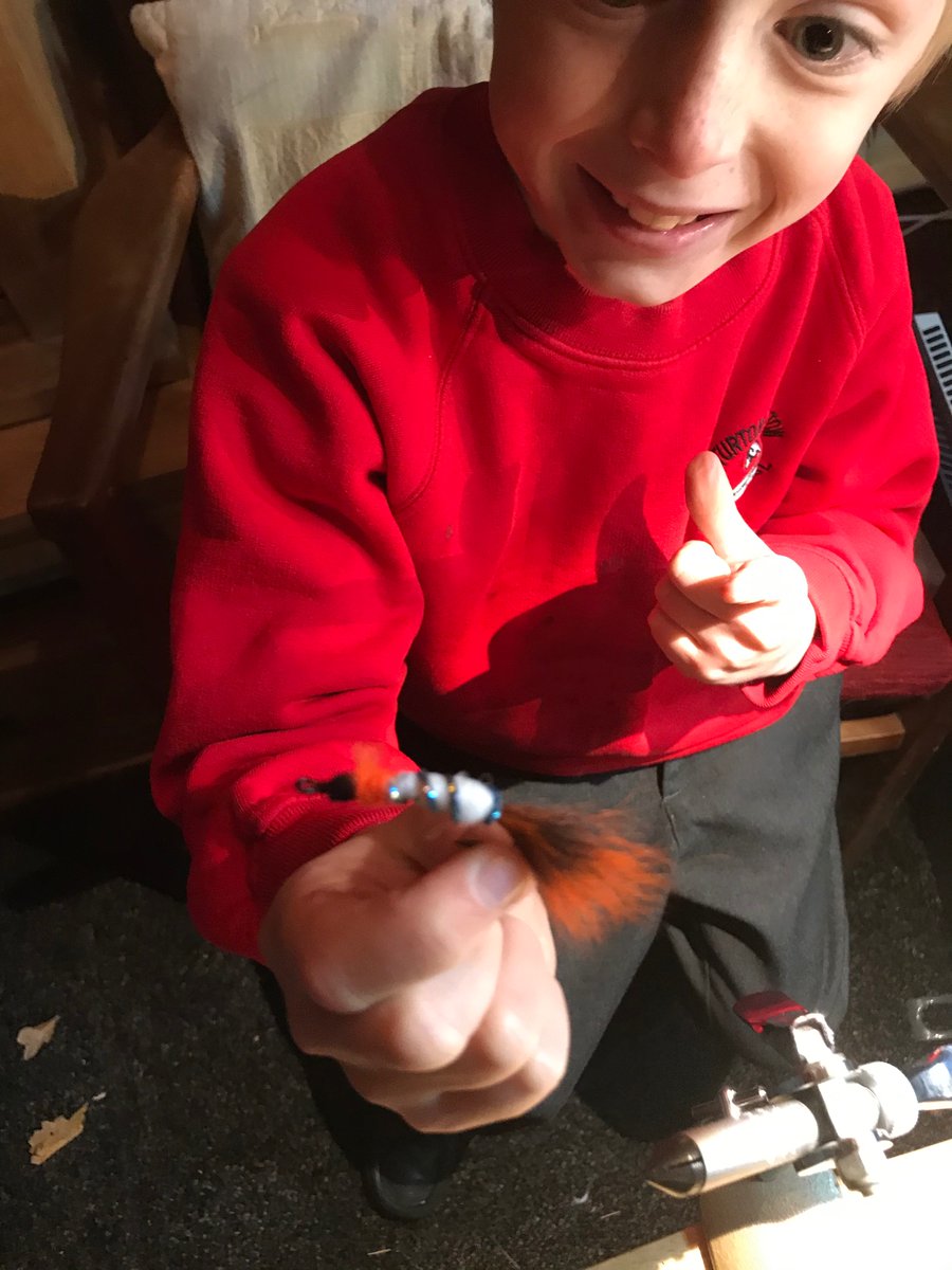 Experimenting with new Materials #flytying #Autism