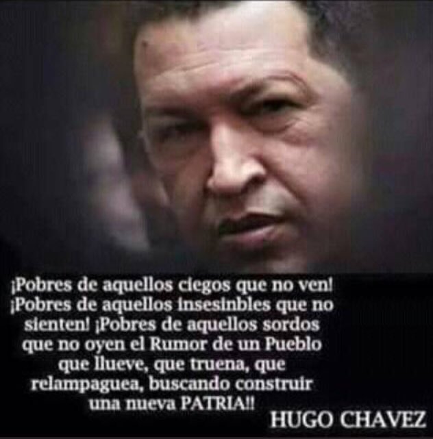 #FelizMartes #31Dic La cita revolucionaria de hoy y para finalizar este año 2019, en honor a nuestro máximo líder y Padre de la Revolución Bolivariana Hugo Chávez... nosotros Venceremos! #En2019TriunfoLaPaz #Feliz2020 #ModoActivo #LaMareaHeroica