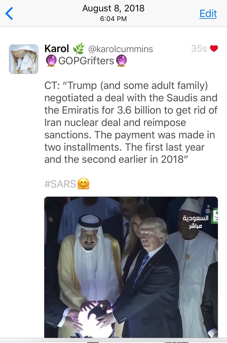 LOrion's tweet photo. @weareoversight @lauferlaw SEE MORE in 27 page #POC Excerpt thread Comprised of Annotated Mainstream Media reports on #RedSeaDeal MT @SethAbramson EXCERPT THREAD 
https://t.co/5f7u060rp8 .. and we are witnessing  #POMPEOS #MBSdiplomacy at #USEmbassy #Baghdad RIGHT? @CENTCOM @FBIWFO @votevets @MiciakZoom https://t.co/NomZa1XD9B